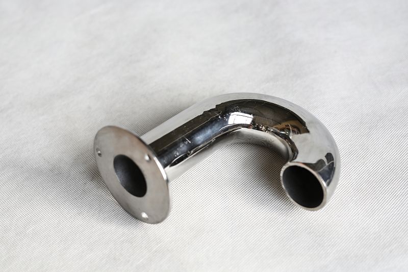 Stainless Steel Flanged Gooseneck Pipe002 Stainless Steel Flanged Gooseneck Pipe002